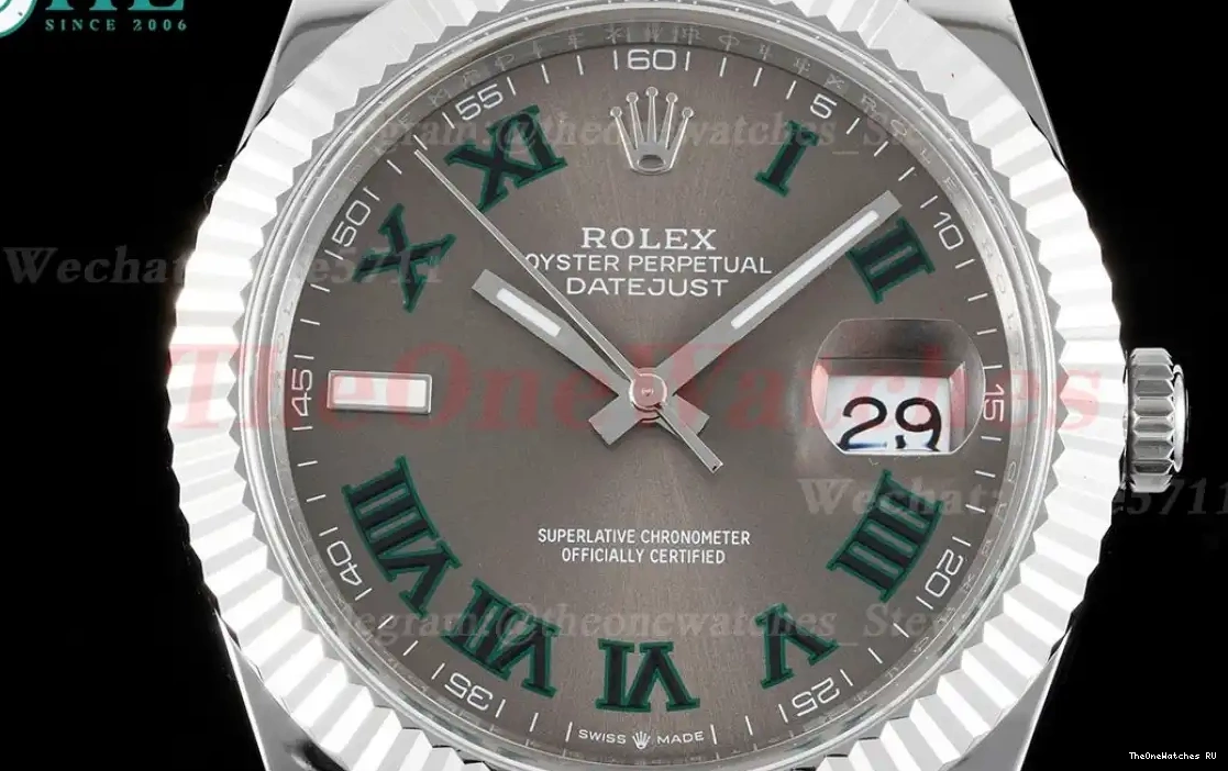 SS Rmn VR3235 Datejust 126334 Oyster SS Grey 904L GMF 41mm 0513